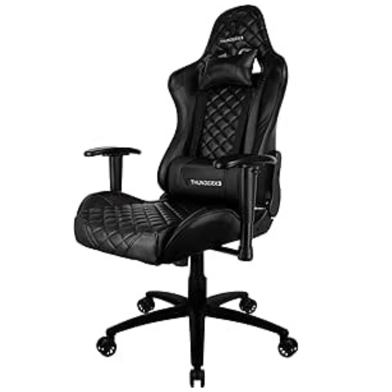 Cadeira Gamer Profissional TGC12 Preta - ThunderX3