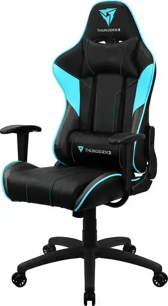 4. Cadeira Gamer EC3 Cyan - ThunderX3