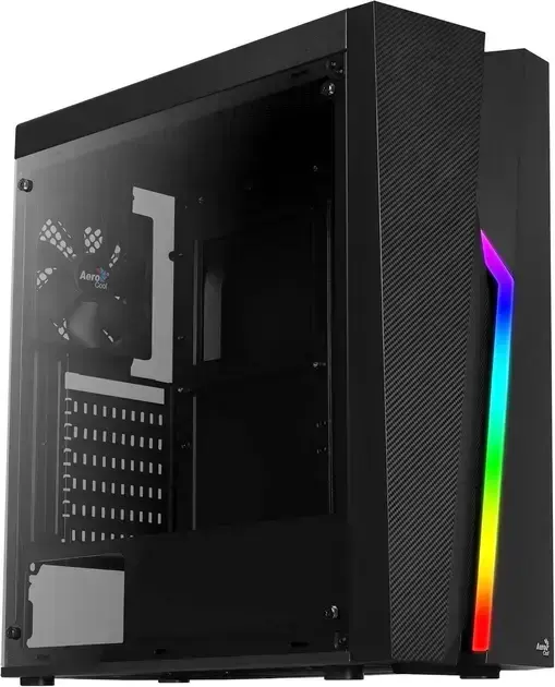 4. Gabinete Mid Tower RGB BOLT - Aerocool